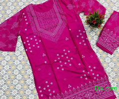 2 pc ladies stiched suit